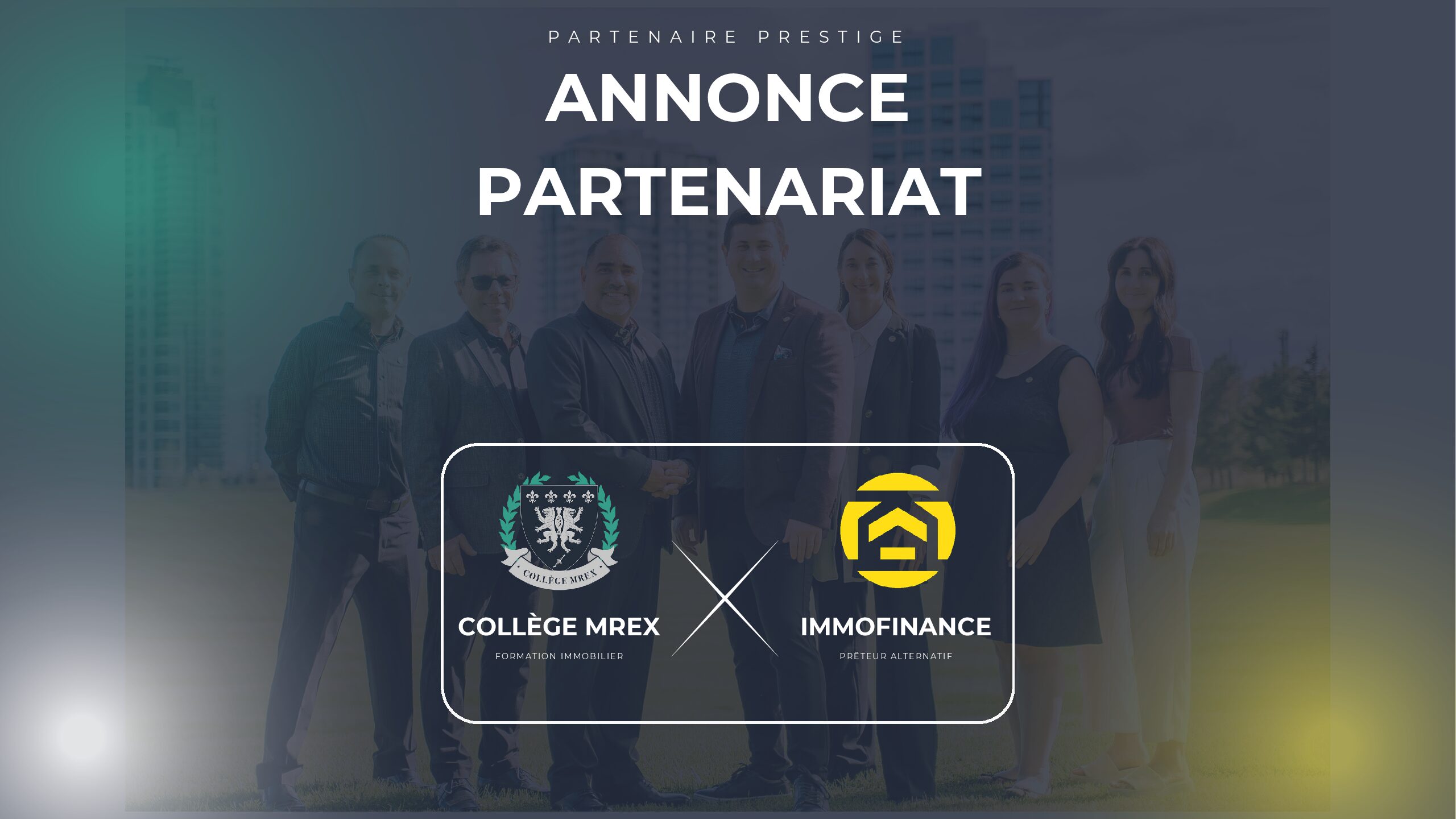 Le Collège MREX et Immo Finance unissent leurs forces en 2026